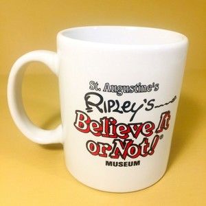 Ripley's Believe It Or Not Museum St. Augustine's Fla Souvenir Coffee Cup Mug